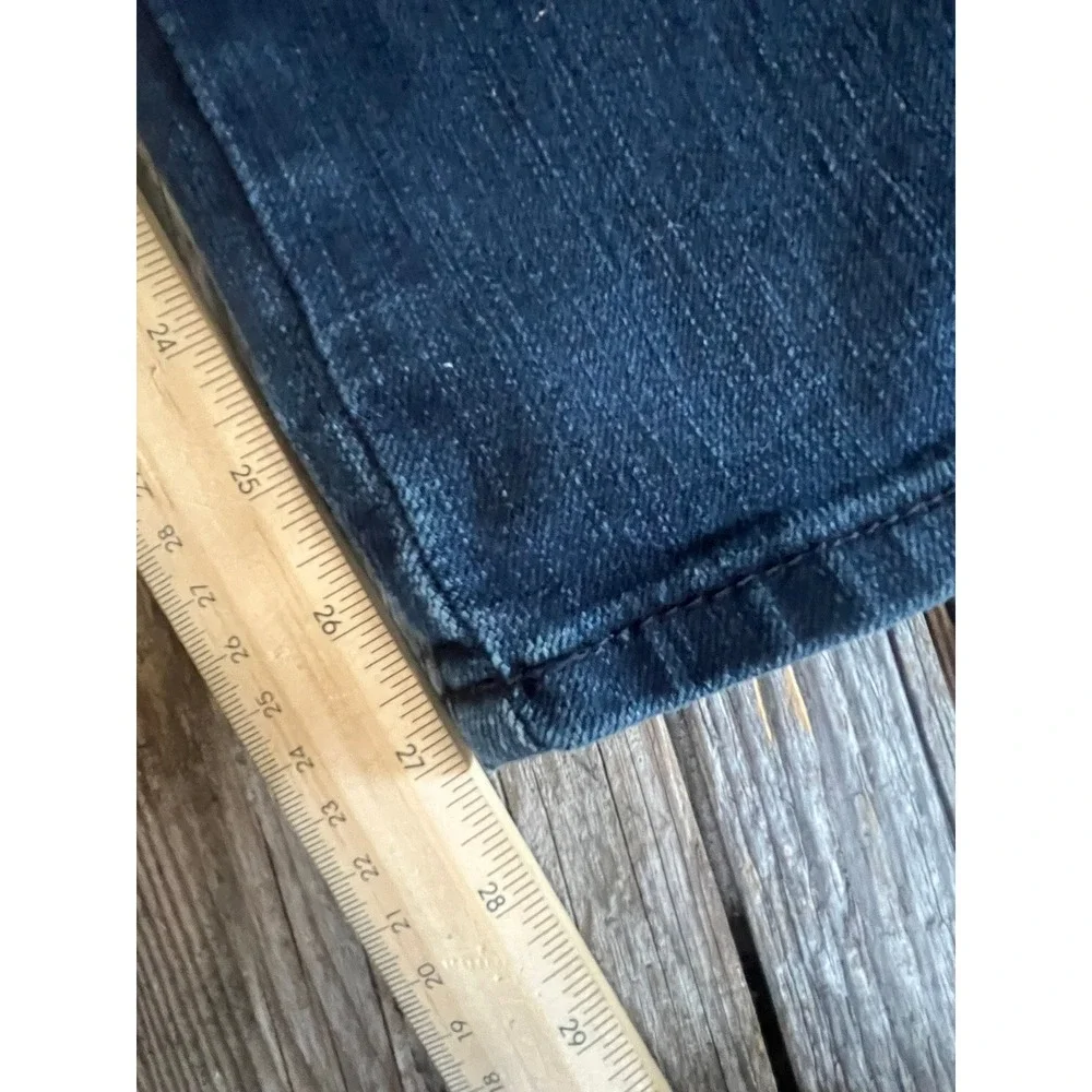 Michael‎ Kors Womens Skinny Jeans Dark Wash Denim Size 8 Mid Rise Whiskered